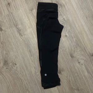 Size 4 Lululemon Running Crops